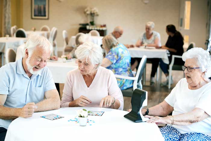 Seniorenheim Spielenachmittag